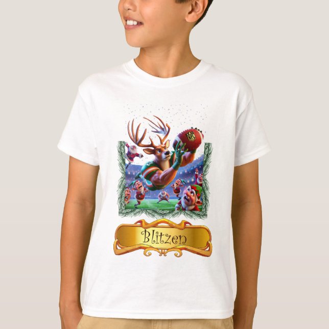 T-shirt La prise de Blitzen (Devant)