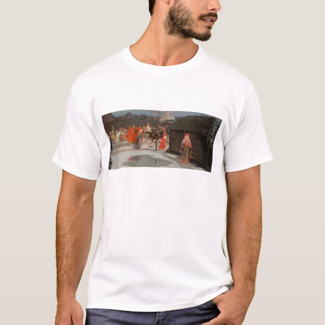 T-shirt La procession Mariage (Devant)