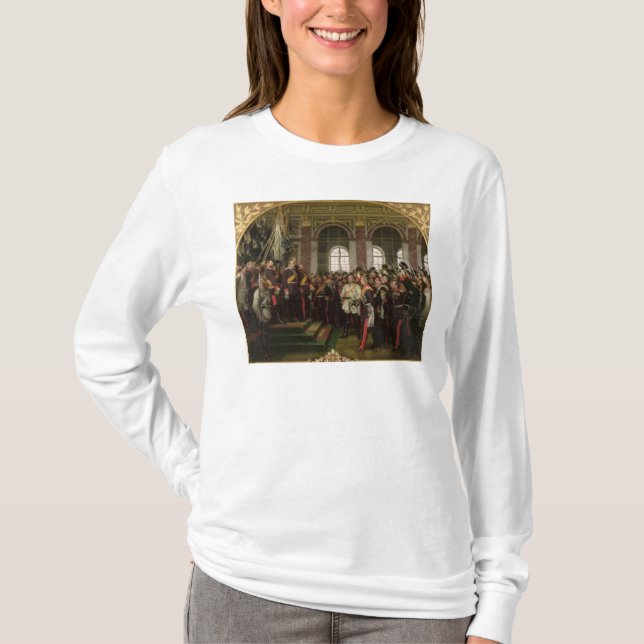 T-shirt La proclamation de Wilhelm (Devant)