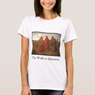 T-shirt La promenade à la chemise de la femme d'Emmaus