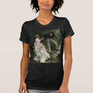 T-shirt La Promenade Renoir Couple Walking Peinture Art