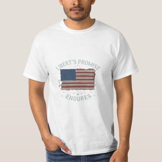 T-shirt La promesse de la liberté (Devant)