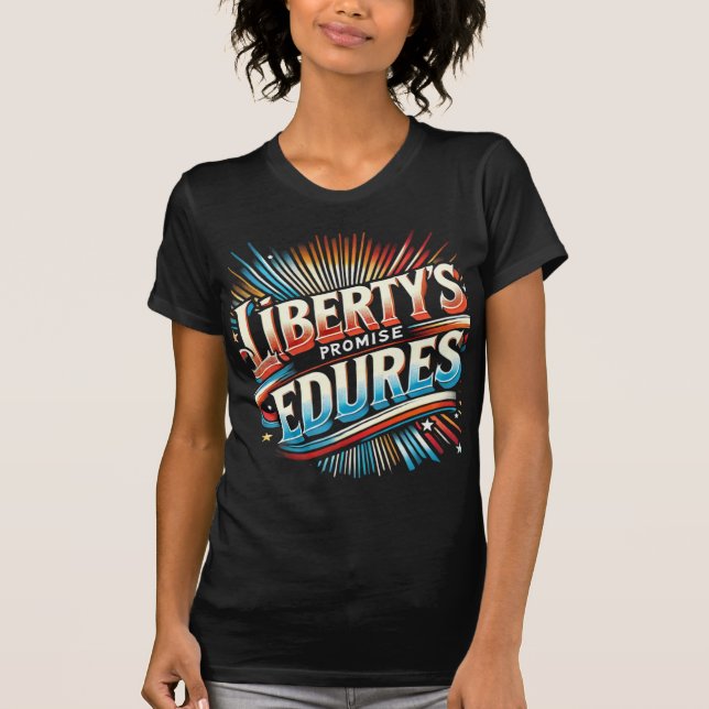 T-shirt La promesse de la liberté prend fin (Devant)