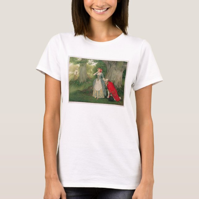 T-shirt La proposition (c/c sur papier) (Devant)