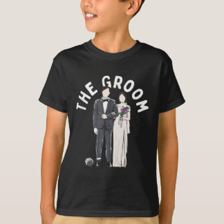 T-shirt La proposition Mariage du groupe Bachelor de la sa