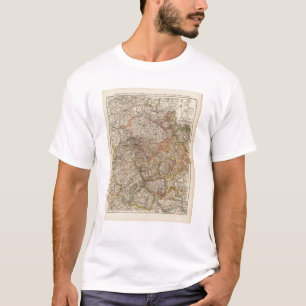 T-shirt La Prusse rhénane, Westphalie, HesseNassau