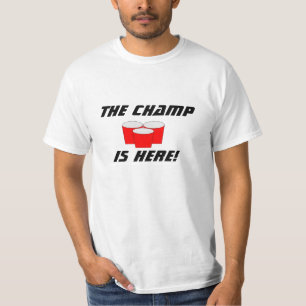 T-shirt la puanteur de bière, le champion, ne rebondissen