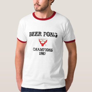 T-shirt La puanteur de bière soutient 1987