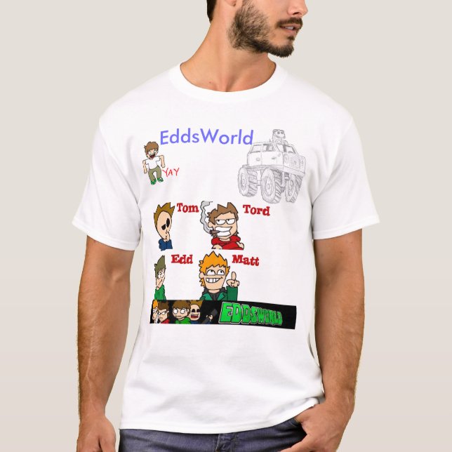 T-shirt La publicité d'EddsWorld ! (Devant)