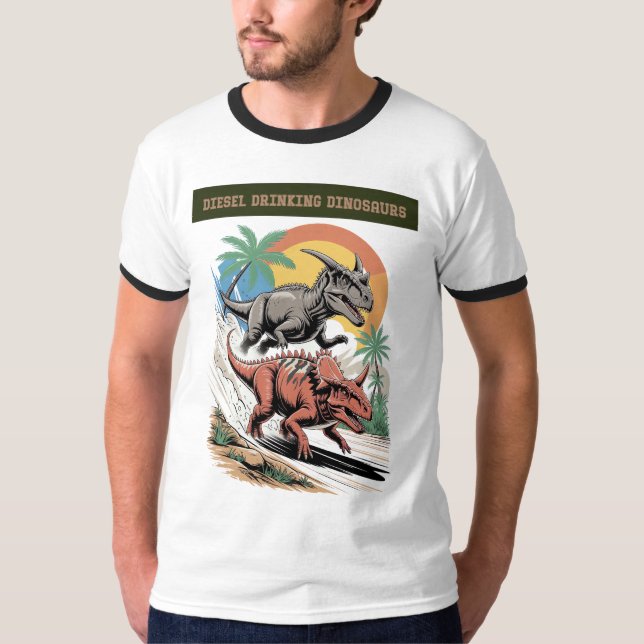 T-shirt La Puissance Du Diesel (Devant)