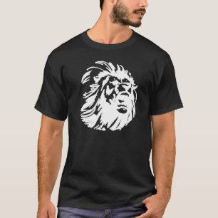 T-shirt la puissance du zion enracine le lion de reggae