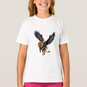 T-shirt la puissance d'un aigle