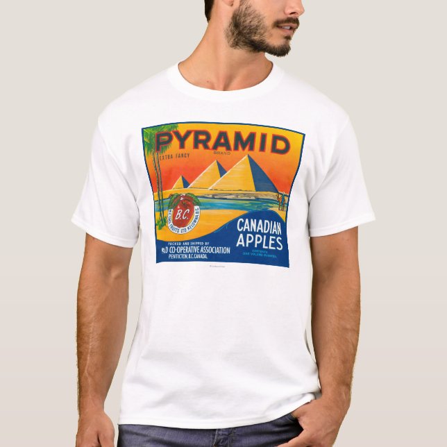 T-shirt La pyramide Apple marquent - Penticton AVANT JÉSUS (Devant)