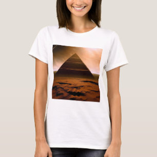T-shirt La pyramide de la planète rouge