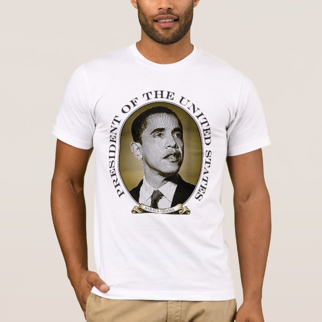 T-shirt La quarante-quatrième identification de président (Devant)