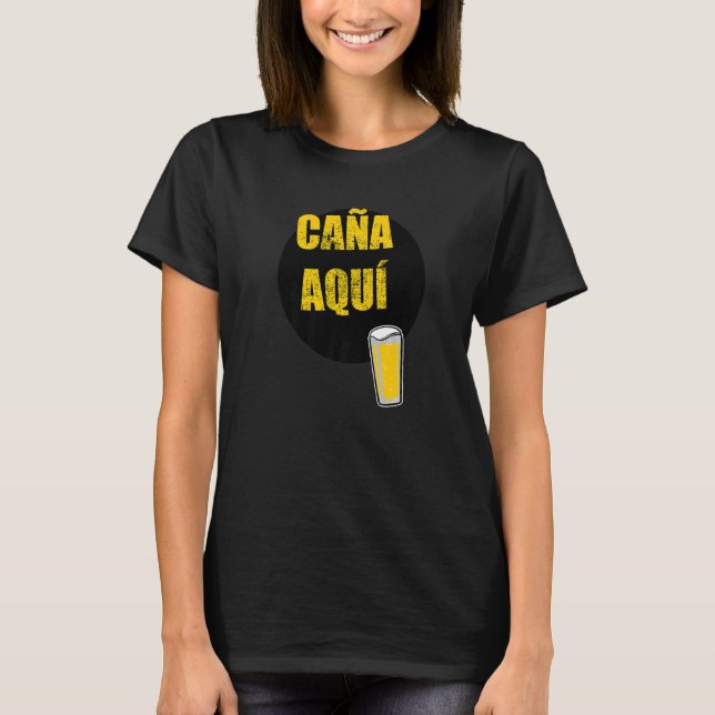 T-shirt La Que Se Avecina Caña Aquí 1 (Devant)