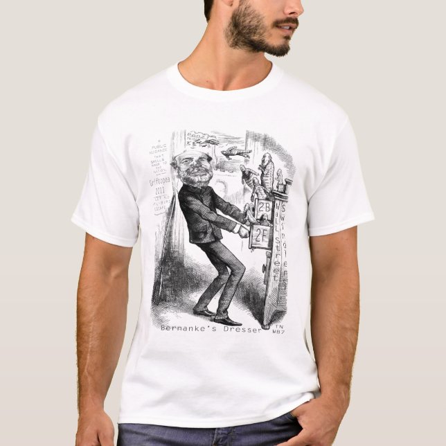T-shirt La raboteuse de Bernanke (Devant)