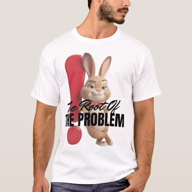 T-shirt La Racine Du Problème (Devant)