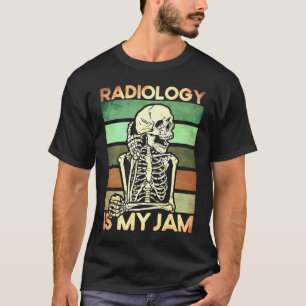 T-shirt La radiologie est mon radiologue de confiture Radi
