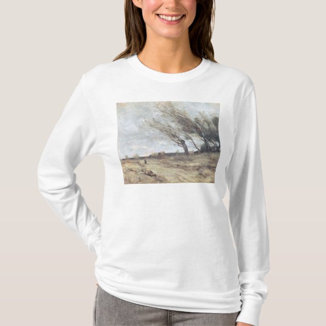 T-shirt La rafale du vent, c.1865-70 (Devant)