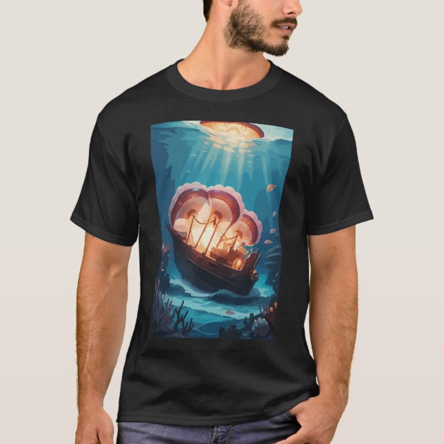 T-shirt La rafle des pirates méduses (Devant)