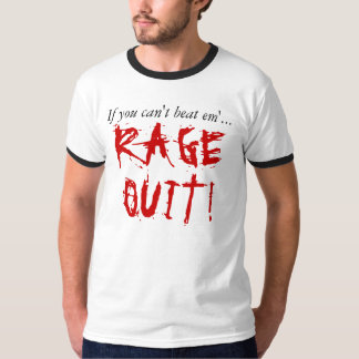 T-shirt La rage a stoppé la chemise