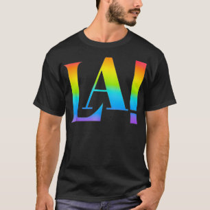 T-shirt La Rainbow Code Je suis gay Hommes Garçon LGBT Pri