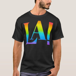 T-shirt La Rainbow Code Je suis gay Hommes Garçon LGBT Pri