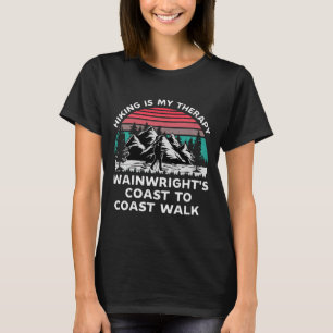 T-shirt La randonnée côtière de Wainwright pour hommes est