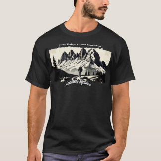 T-shirt La Randonnée Des Dolomites Randonnée Aujourd'Hui P