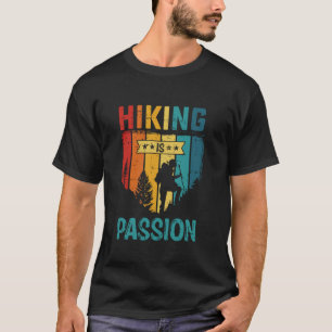 T-shirt La randonnée est une passion de voyage montagne ra