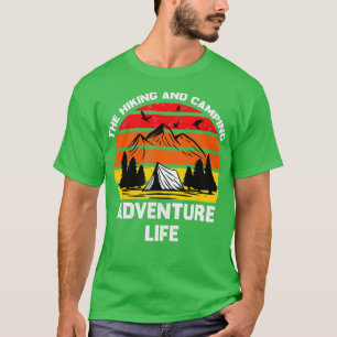 T-shirt La Randonnée Et Camping Adventure Life