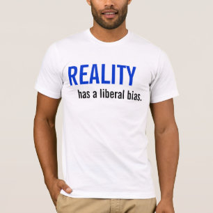 T-shirt La réalité a une polarisation libérale