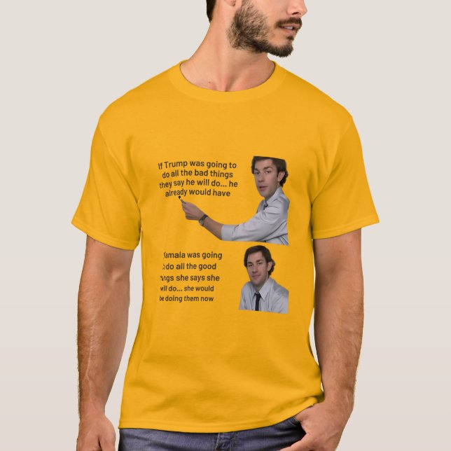T-shirt La réalité est la kryptonite d'un démocrate (Devant)