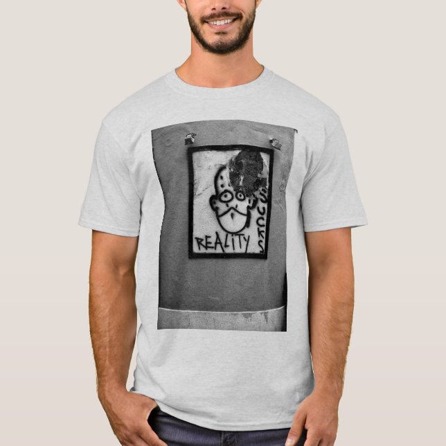 T-shirt La réalité suce (Devant)