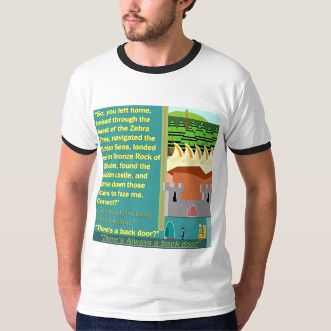 T-shirt La recherche (Devant)