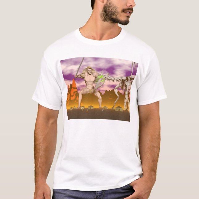 T-shirt La recherche du titan (Devant)