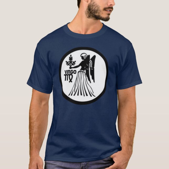 T-shirt La règle de la VIERGE le monde (Devant)