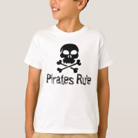La règle des pirates de la chemise pour enfants