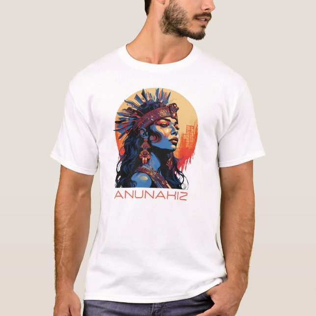 T-shirt La reine Anunakiz Kubaba de l'Anunnaki (Devant)