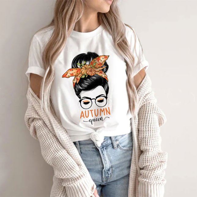 T-shirt La reine d'automne Tee - Pour la femme (Créateur téléchargé)