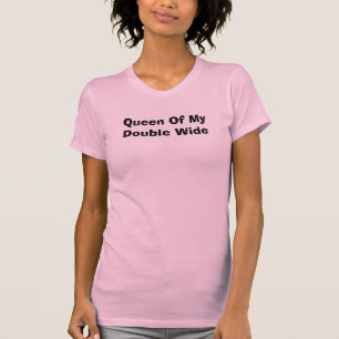 T-shirt La Reine de mon double au loin