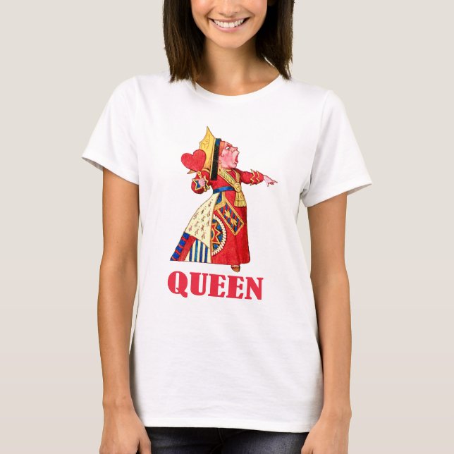 T-SHIRT LA REINE DES COEURS (Devant)