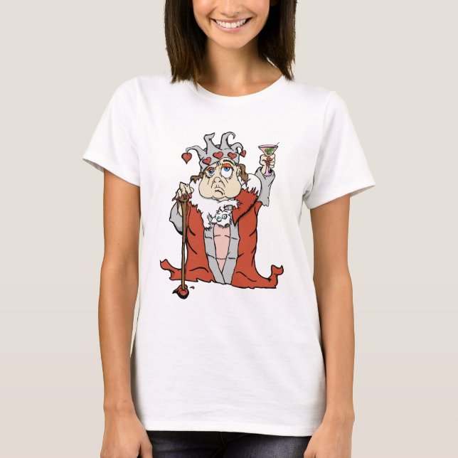 T-shirt La reine des coeurs - entièrement chargés (Devant)