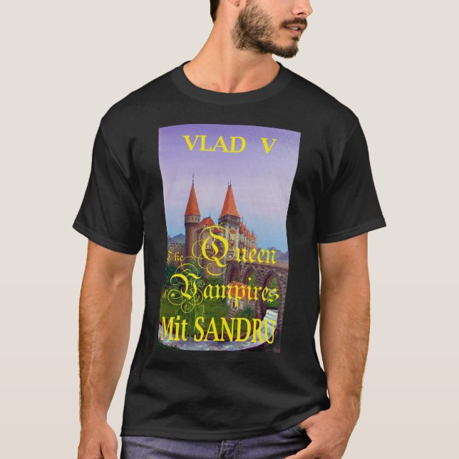 T-shirt La reine des vampires (Devant)