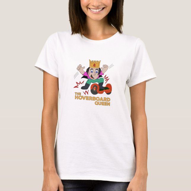 T-shirt La reine du Hoverboard (Devant)