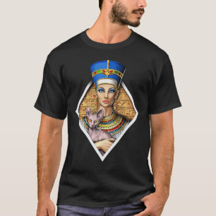 T-shirt La reine égyptienne Nefertiti