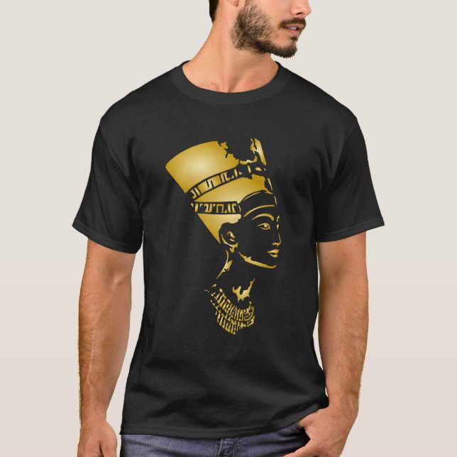 T-shirt La reine égyptienne Nefertiti (Devant)