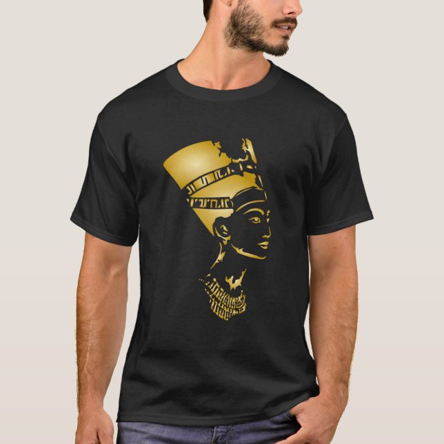 T-shirt La reine égyptienne Nefertiti (Devant)