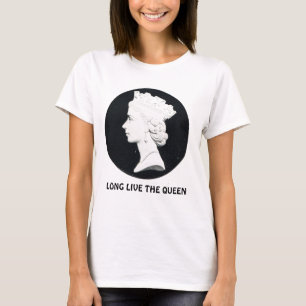 T-shirt La Reine Elizabeth II, vivent longtemps la reine